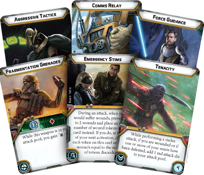 Fantasy Flight Games Star Wars Legion Upgrade Card Pack 2 Fantasy Flight Games Star Wars Legion Upgrade Card Pack - Afbeelding 2