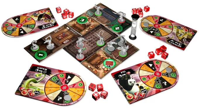 Kung Fu Panda: The Board Game 2 Kung Fu Panda: The Board Game - Afbeelding 2