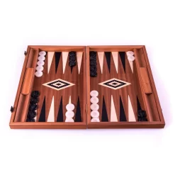 Backgammon: Mahogany - Large -Bordspellen backgammon mahogany large 7f4a4