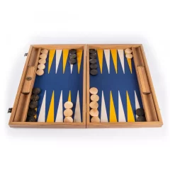 Backgammon: Royal Blue - Large -Bordspellen backgammon royal blue large f589f