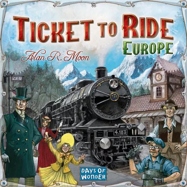 Days Of Wonder Ticket To Ride Europa - NL Basisspel 1 Days Of Wonder Ticket To Ride Europa - NL Basisspel