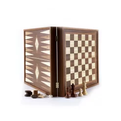 Schaak/ Backgammon 2 In 1 Combo (Small)