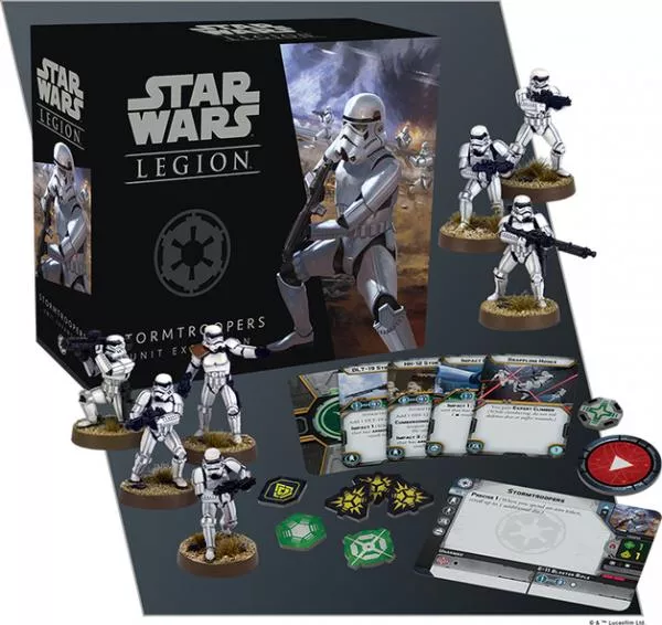 Fantasy Flight Games Star Wars Legion Stormtroopers Unit 2 Fantasy Flight Games Star Wars Legion Stormtroopers Unit - Afbeelding 2