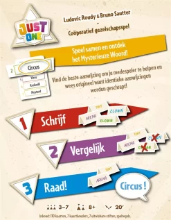 Just One Spel NL -Bordspellen just one nl ee9fd