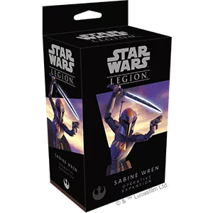Fantasy Flight Games Star Wars Legion Sabine Wren Operative Expansion 1 Fantasy Flight Games Star Wars Legion Sabine Wren Operative Expansion