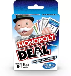 Hasbro Monopoly Deal - Kaartspel -Bordspellen monopoly deal kaartspel 4dd64