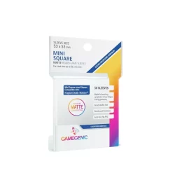 Gamegenic Sleeves: Matte Mini Square-Sized 53x53mm (50)