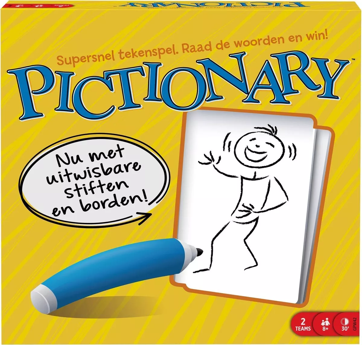 Mattel Games Pictionary - Nederlands 1 Mattel Games Pictionary - Nederlands