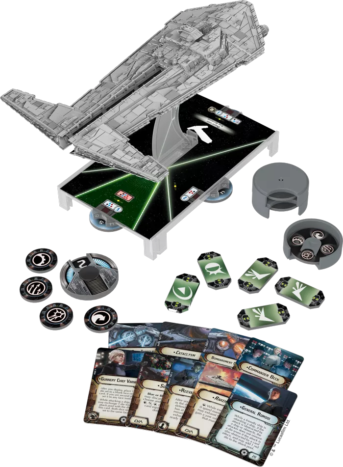 Fantasy Flight Games Star Wars Armada Onager-class Star Destroyer Expansion Pack 2 Fantasy Flight Games Star Wars Armada Onager-class Star Destroyer Expansion Pack - Afbeelding 2