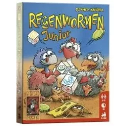 999 Games Regenwormen Junior - Dobbelspel -Bordspellen regenwormen junior dobbelspel ed3e7
