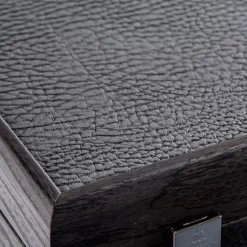 Backgammon Black Inlaid Leatherette 8 Backgammon Black Inlaid Leatherette -Bordspellen rimhpl5au7rckwqzpfdek4dbovrs7sec