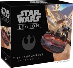 Fantasy Flight Games Star Wars Legion: X-34 Landspeeder Unit Expansion -Bordspellen star wars legion x 34 landspeeder unit expansion d1d5c