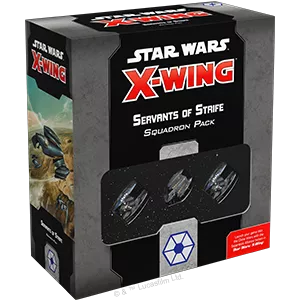Fantasy Flight Games Star Wars X-wing 2.0 Servants Of Strife 2 Fantasy Flight Games Star Wars X-wing 2.0 Servants Of Strife - Afbeelding 2