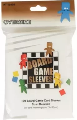 Bordspel Beschermhoesjes Oversize (79 X 120 Mm)