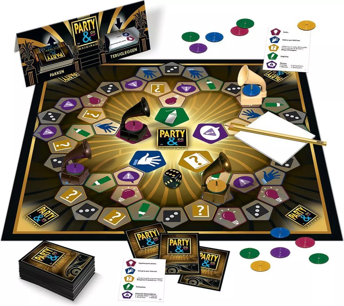 Jumbo Party & Co Original - Bordspel 2 Jumbo Party & Co Original - Bordspel - Afbeelding 2