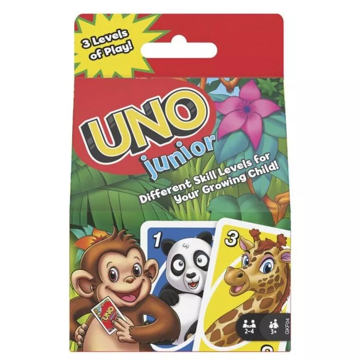 Mattel Games Uno Junior 2 Mattel Games Uno Junior - Afbeelding 2