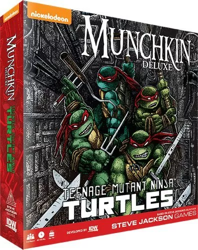 Munchkin Teenage Mutant Ninja Turtles Deluxe 1 Munchkin Teenage Mutant Ninja Turtles Deluxe