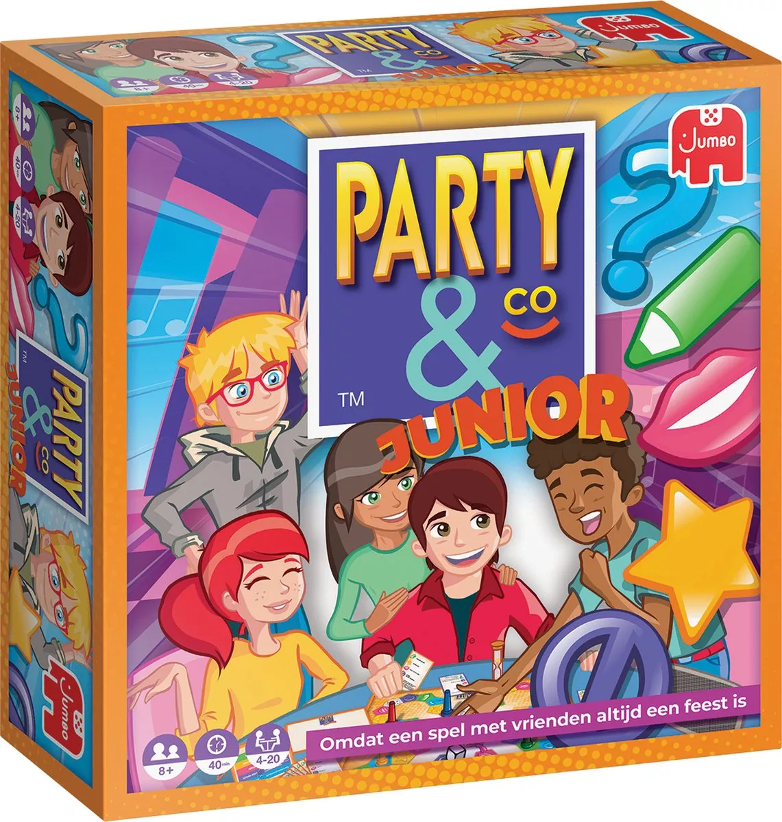 Jumbo Party & Co Junior - Bordspel 1 Jumbo Party & Co Junior - Bordspel