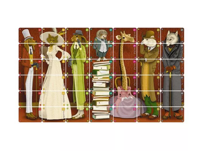 Aristo'zzle Braille - Kaartspel 1 Aristo'zzle Braille - Kaartspel